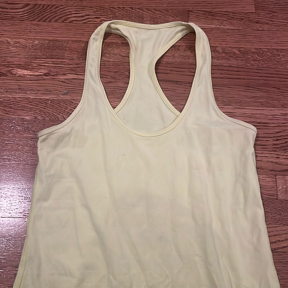 Neon Yellow Lulu Tank ⭐️